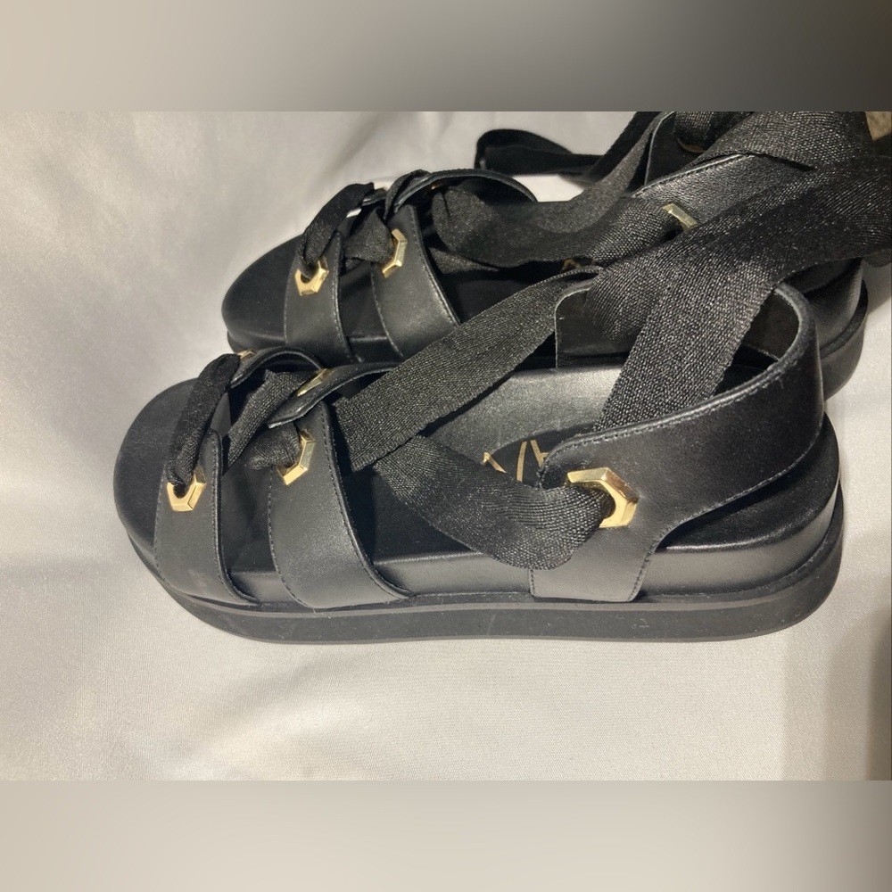 Deltan Blayke Ankle Wrap Platform Sandals from Dillard's 6M - Picture 4 of 11